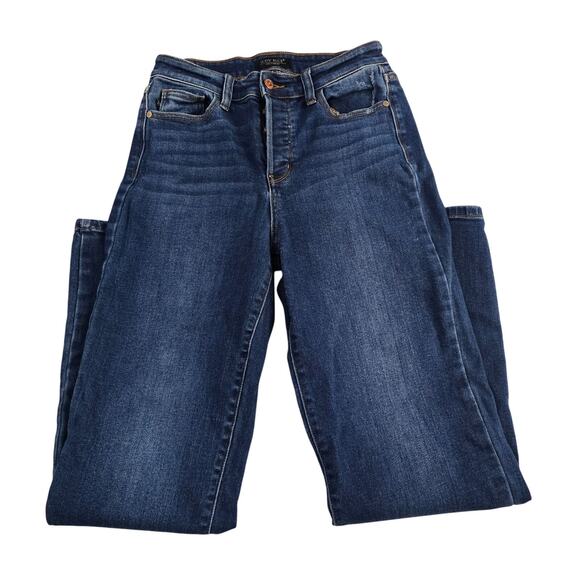 Judy Blue Denim - Judy Blue Dad jean button fly womens denim 5/27 medium wash 6951